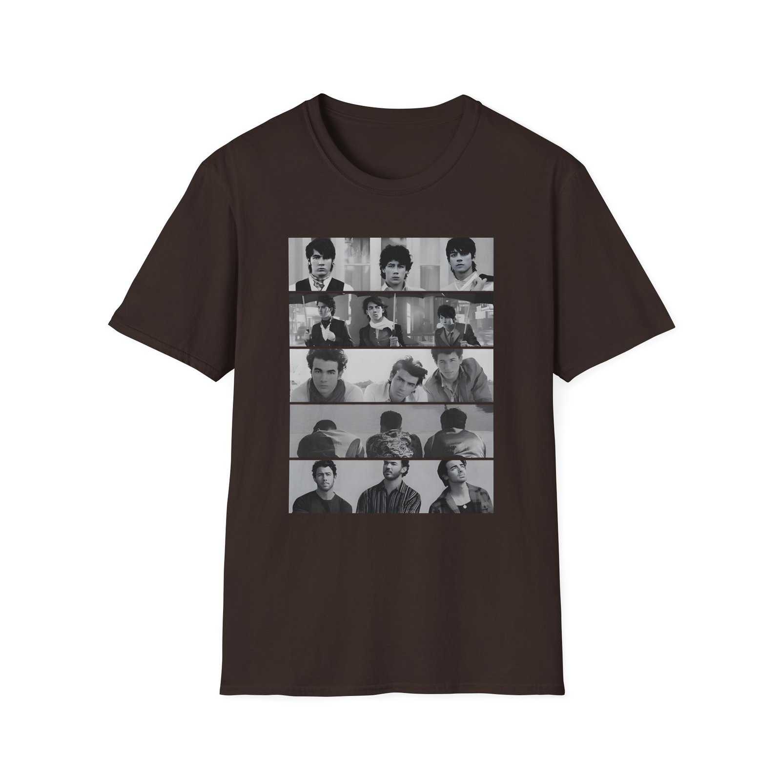 Jonas Brothers Tracklist Unisex Softstyle T-Shirt