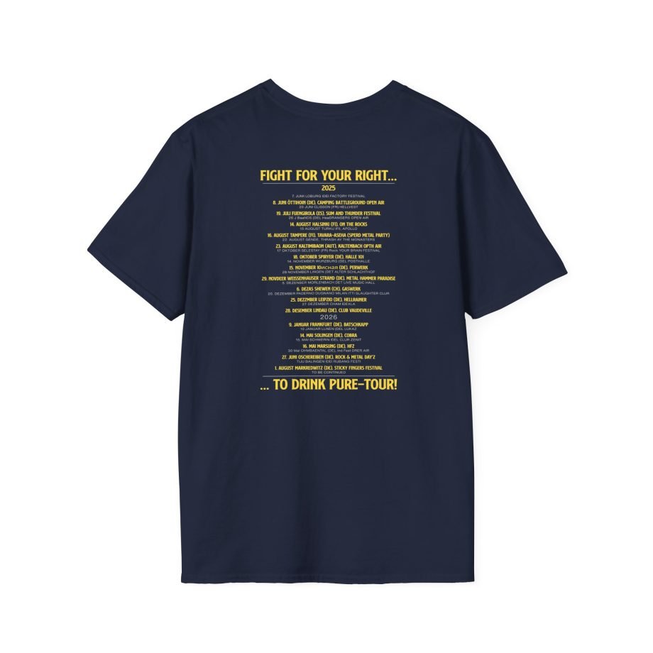 Tankard Chemical Invasion Tour  2025 Unisex Softstyle T-Shirt