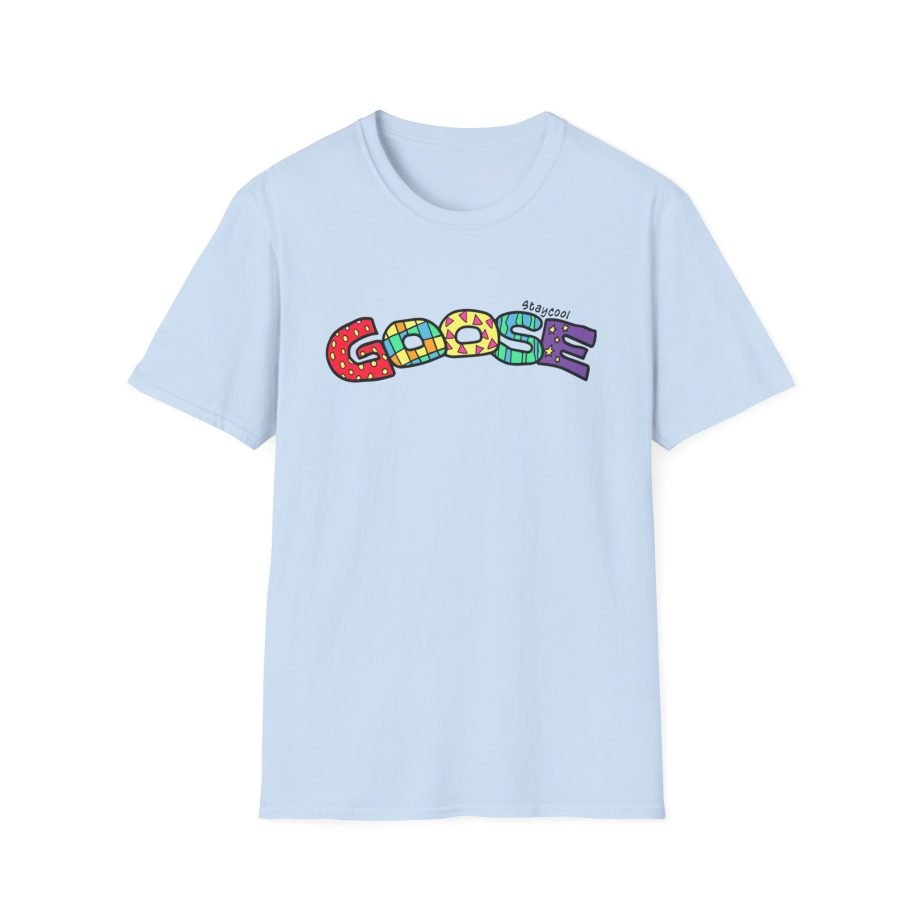 Goose x Staycool   Rainbow Unisex Softstyle T-Shirt