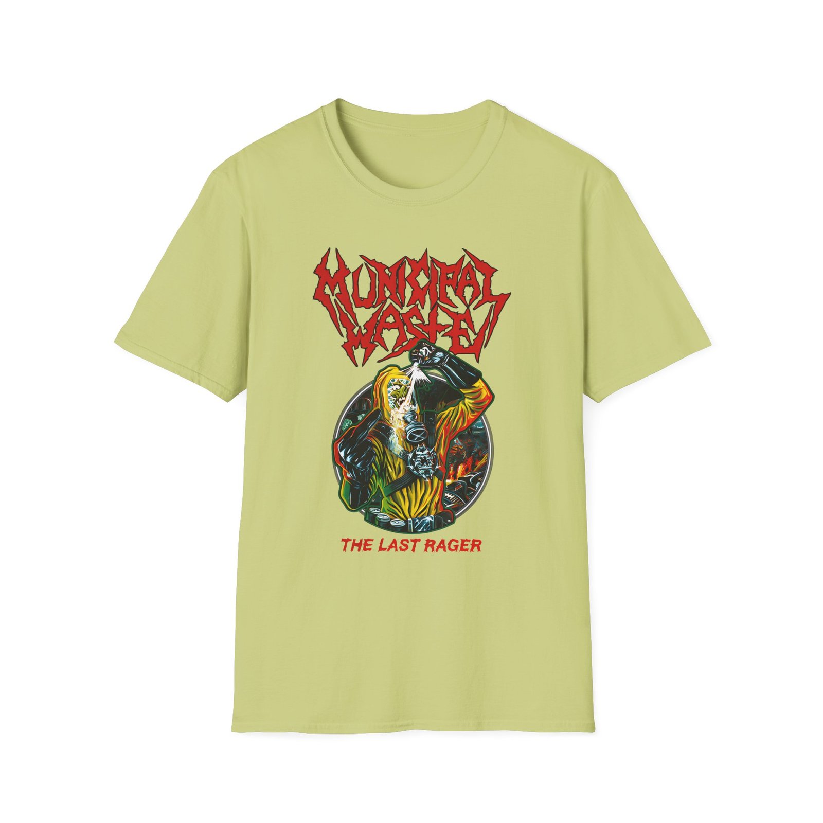 Municipal Waste the Last Rager Unisex Softstyle T-Shirt