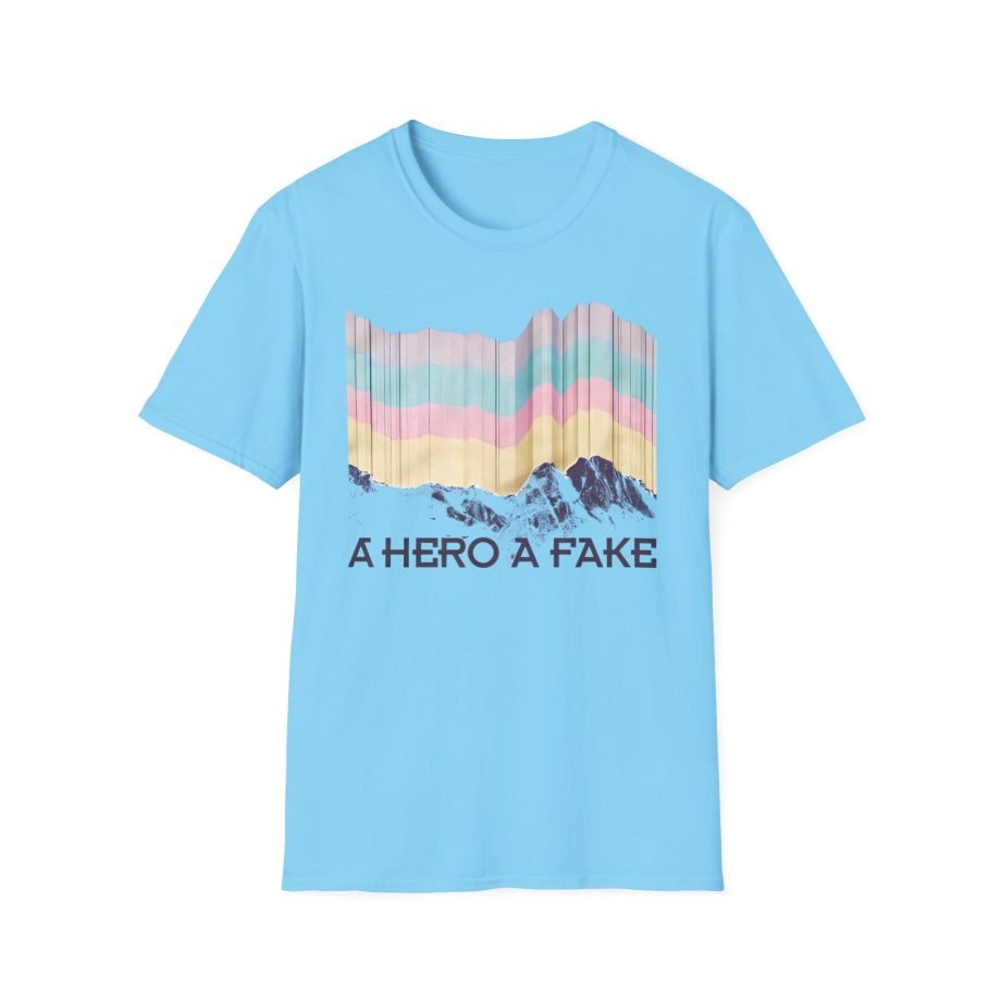 A Hero a Fake Unisex Softstyle T-Shirt