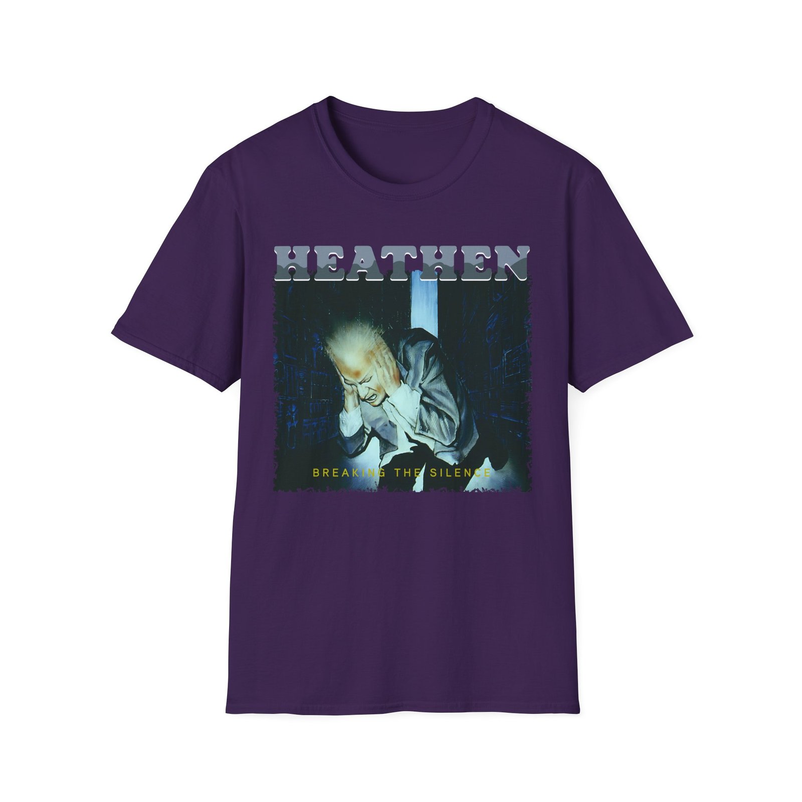 Heathen Breaking The Silence Unisex Softstyle T-Shirt