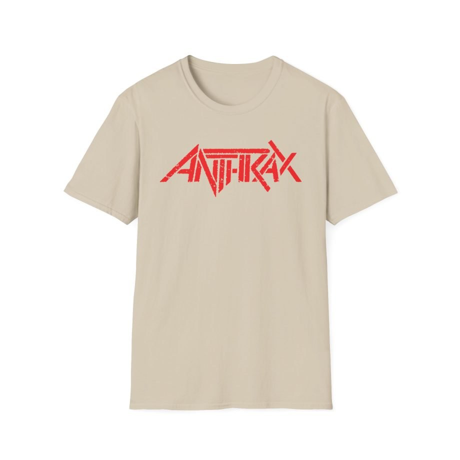 Anthrax Logo Unisex Softstyle T-Shirt