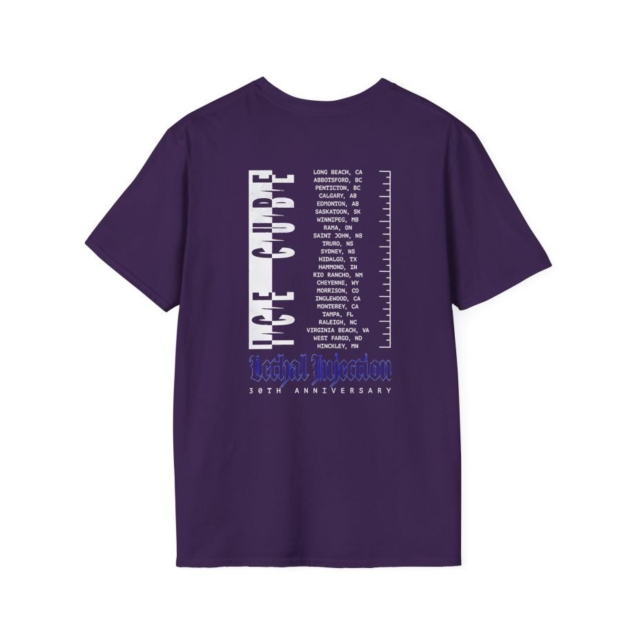 Ice Cube Lethal Injection Tour Unisex Softstyle T-Shirt