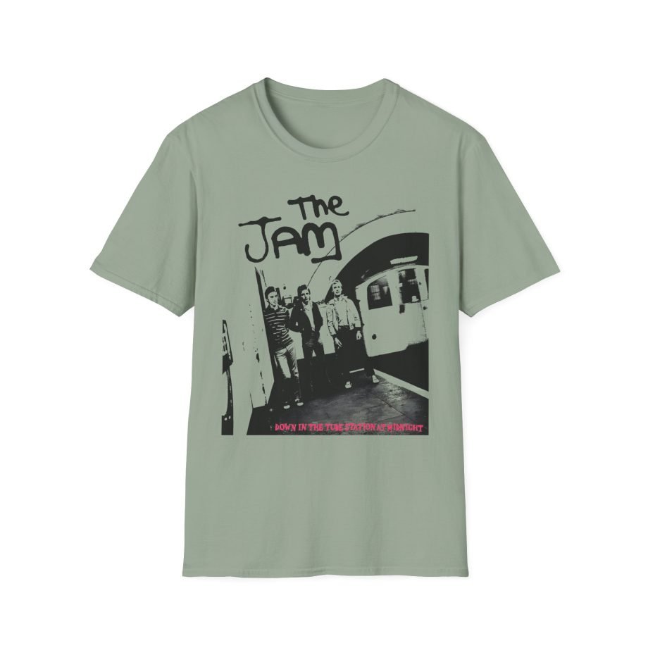 TJ Down at the Tube Station Unisex Softstyle T-Shirt
