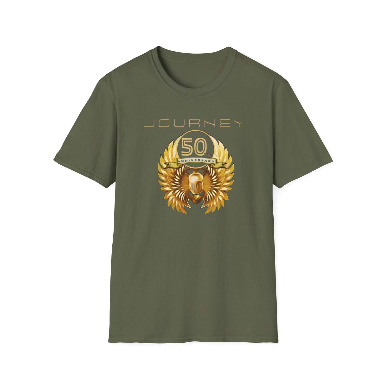 Journey 50th Anniversary Unisex Softstyle T-Shirt