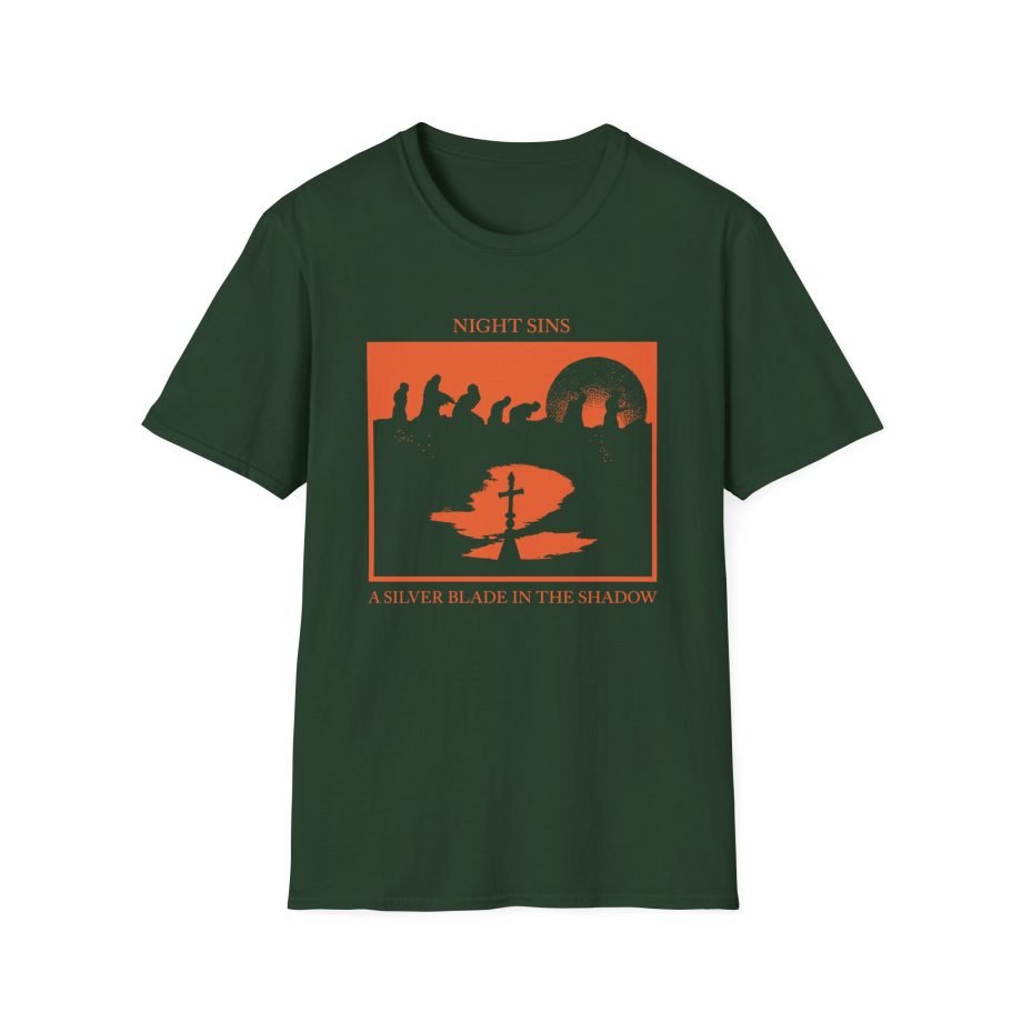 Night Sins A Silver Blade In The Shadow Unisex Softstyle T-Shirt