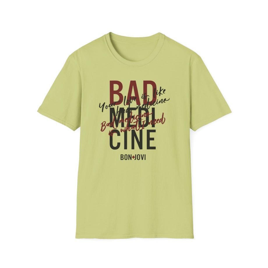 Bon Jovi Bad Medicine Unisex Softstyle T-Shirt