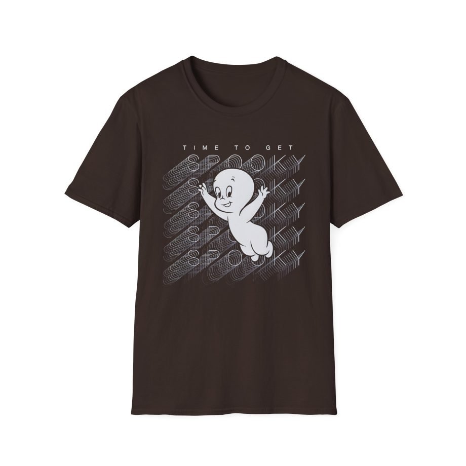 Casper the Friendly Ghost Virtual Raver Spooky Time Unisex Softstyle T-Shirt