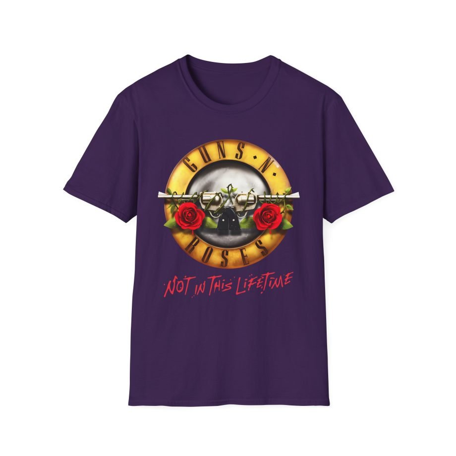 Guns N Roses Bullet Seal Tour Unisex Softstyle T-Shirt
