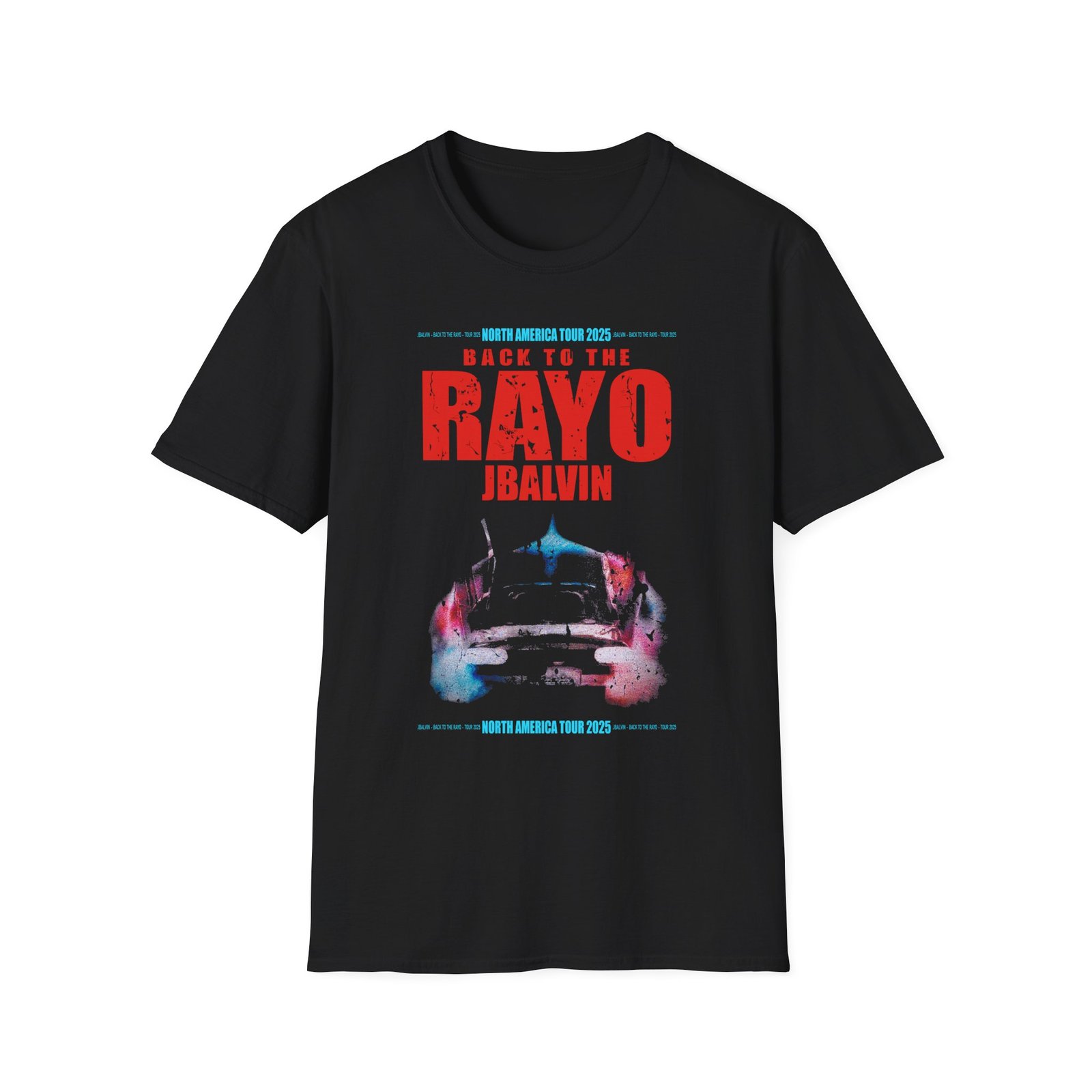J Balvin Rayo Tour Unisex Softstyle T-Shirt