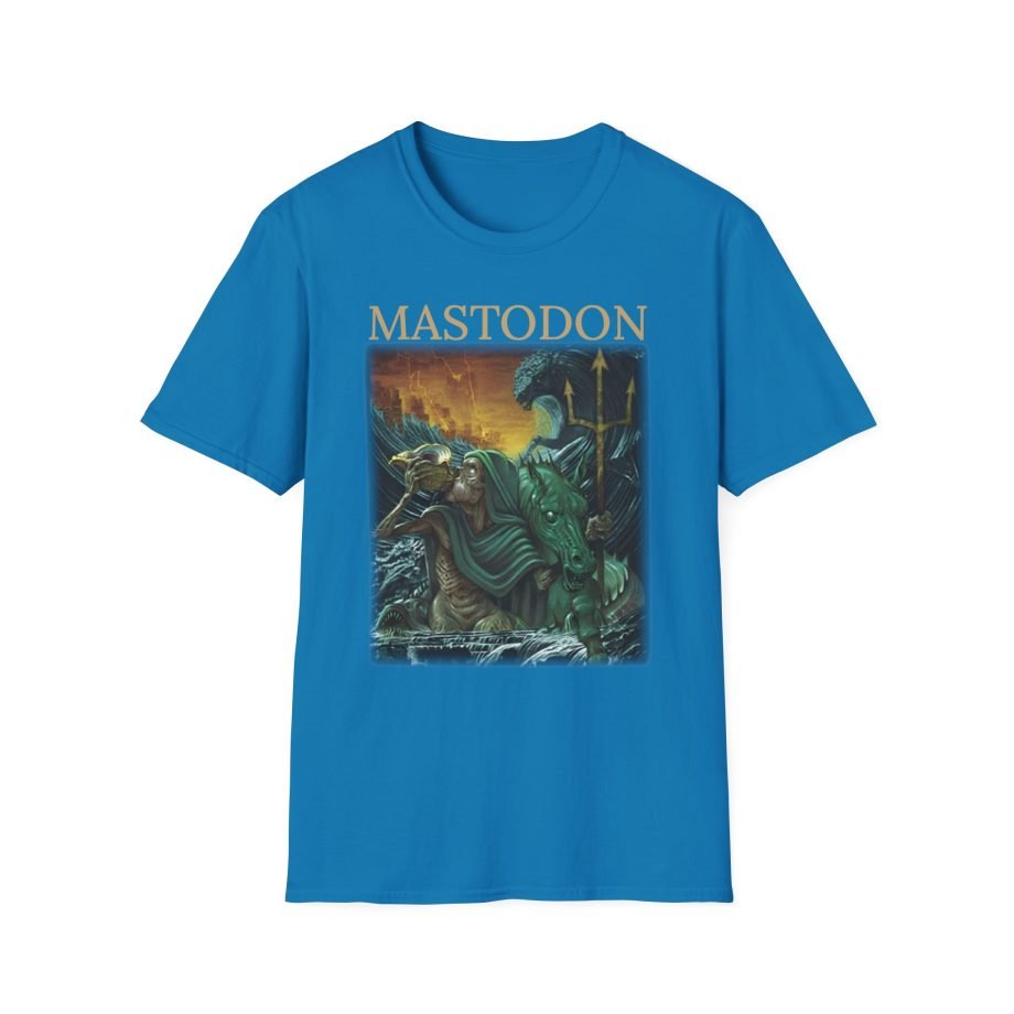 Mastodon Vignette Horse Remission Unisex Softstyle T-Shirt