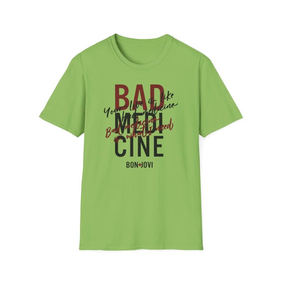 Bon Jovi Bad Medicine Unisex Softstyle T-Shirt