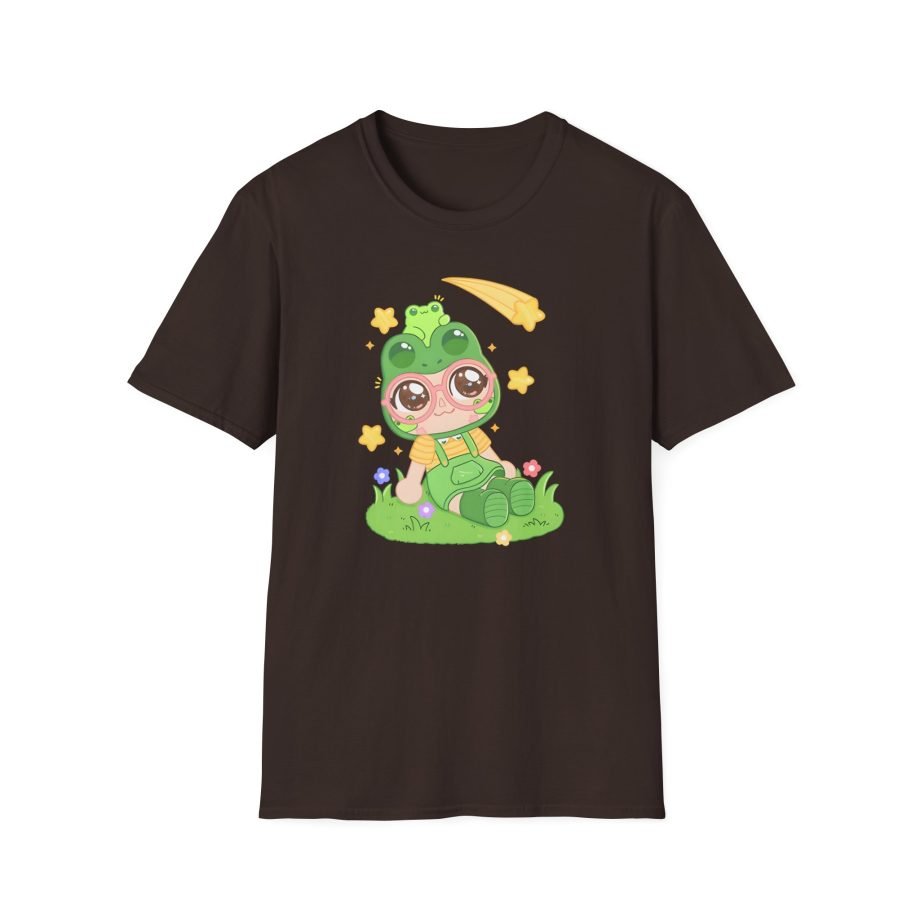 Froggy Crossing Shooting Star Unisex Softstyle T-Shirt