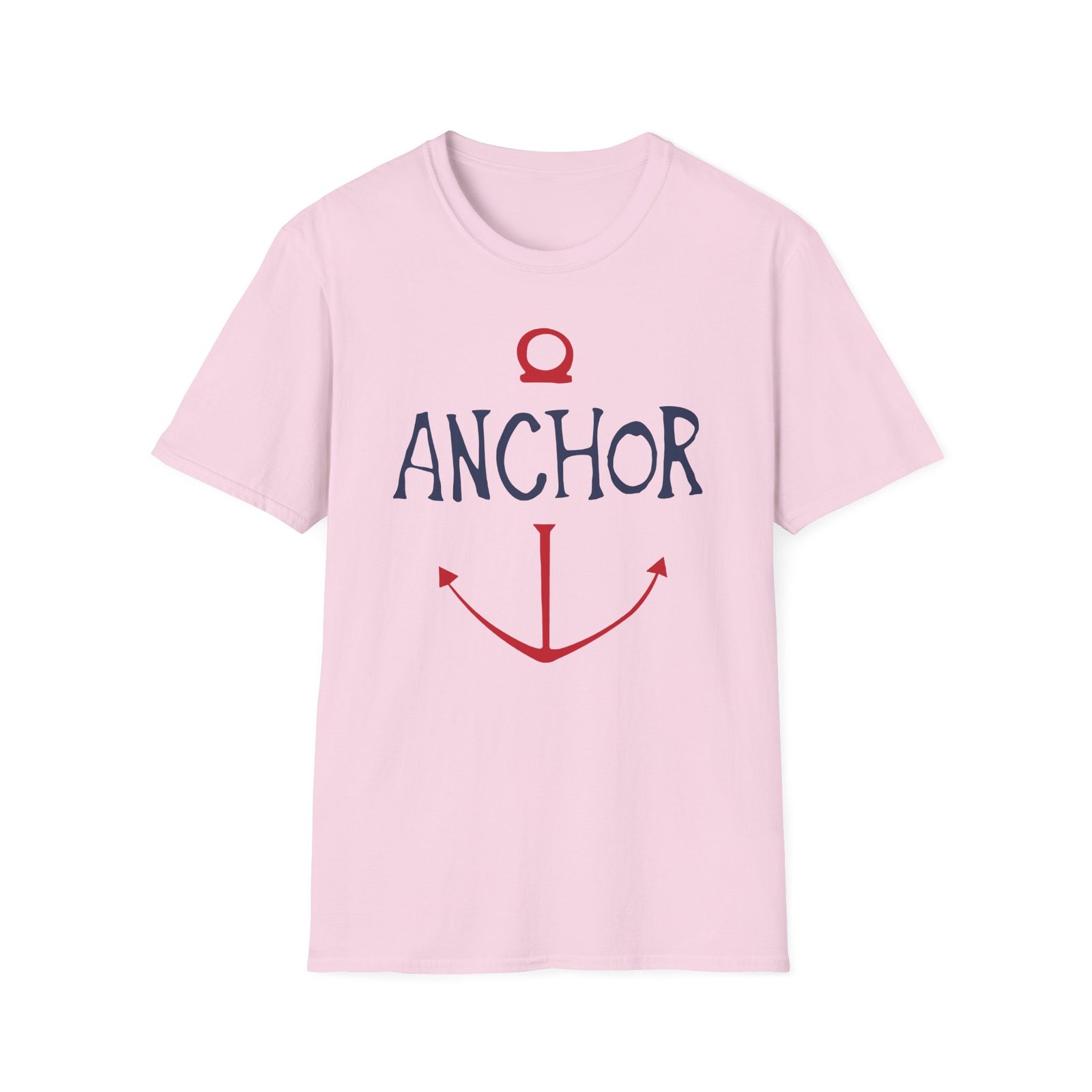 One Piece Anchor Unisex Softstyle T-Shirt