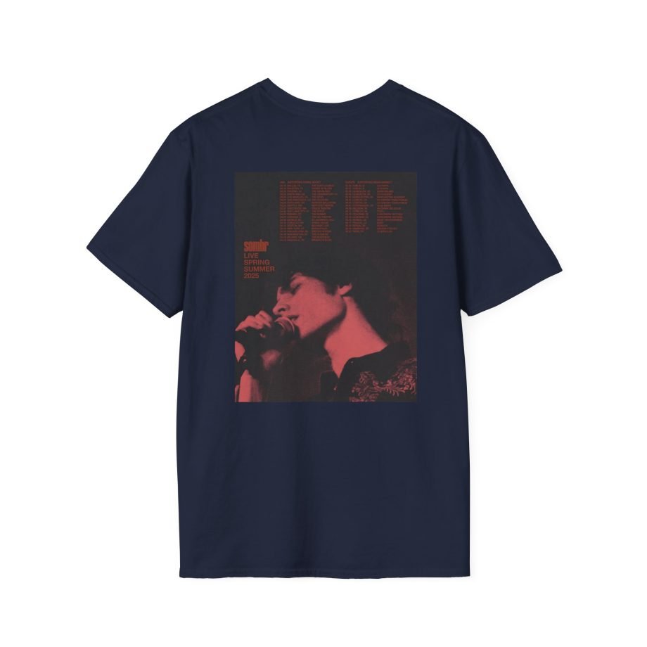 Sombr Live Spring 2025 Tour Unisex T-Shirt