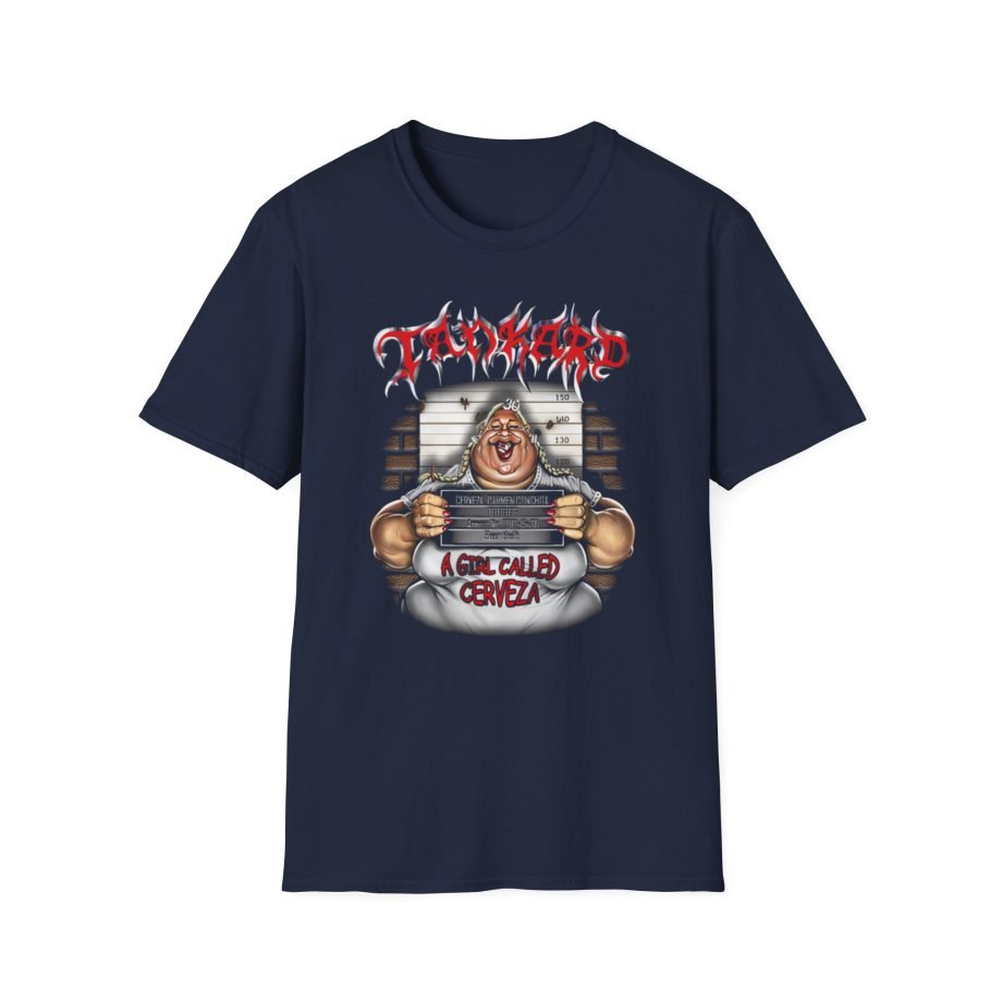 Tankard A Girl Called Cerveza Unisex Softstyle T-Shirt