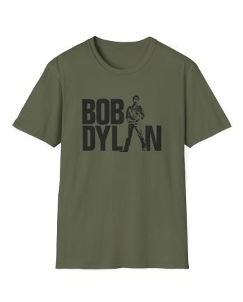 Bob Dylan Standing Bob Unisex Softstyle T-Shirt