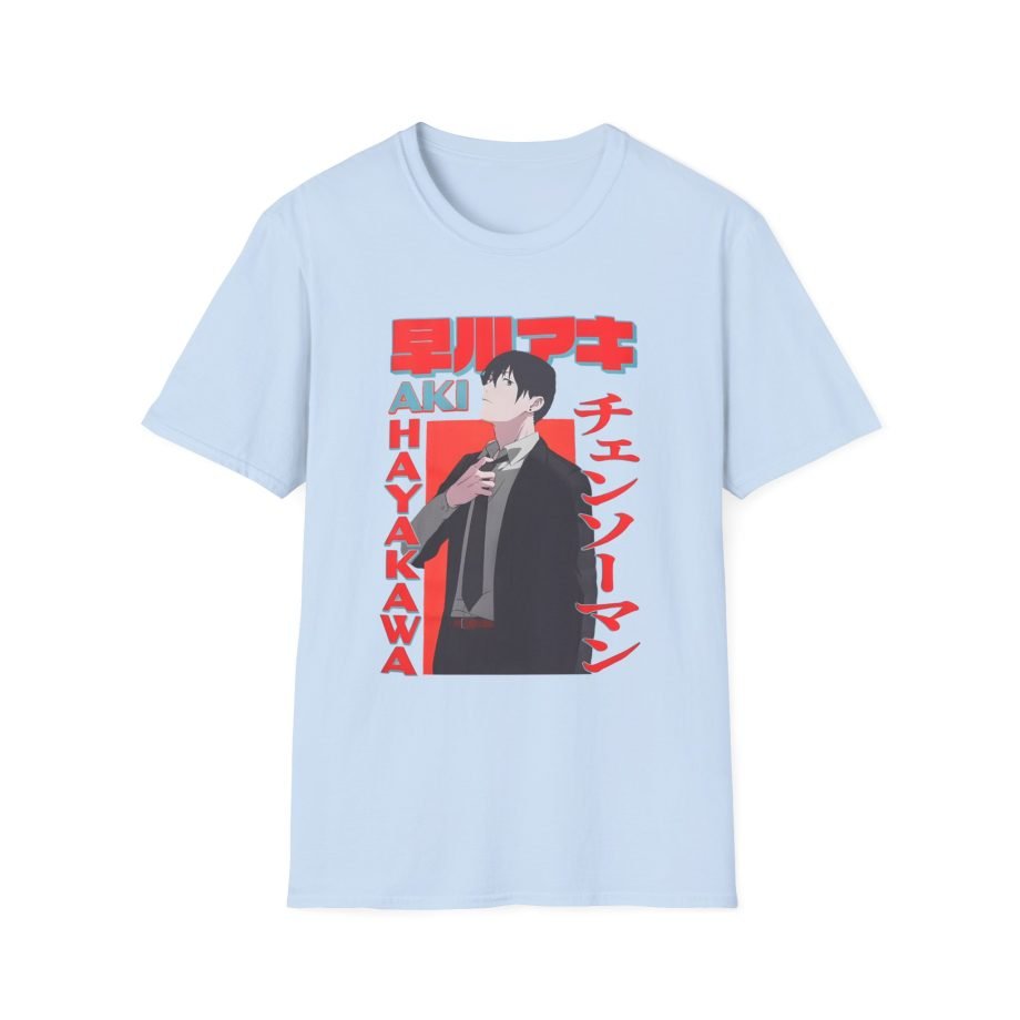 Chainsaw Man Aki Name Unisex Softstyle T-Shirt