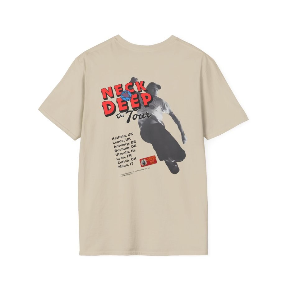 Neck Deep Slam Dunk 25 Tour Unisex Softstyle T-Shirt
