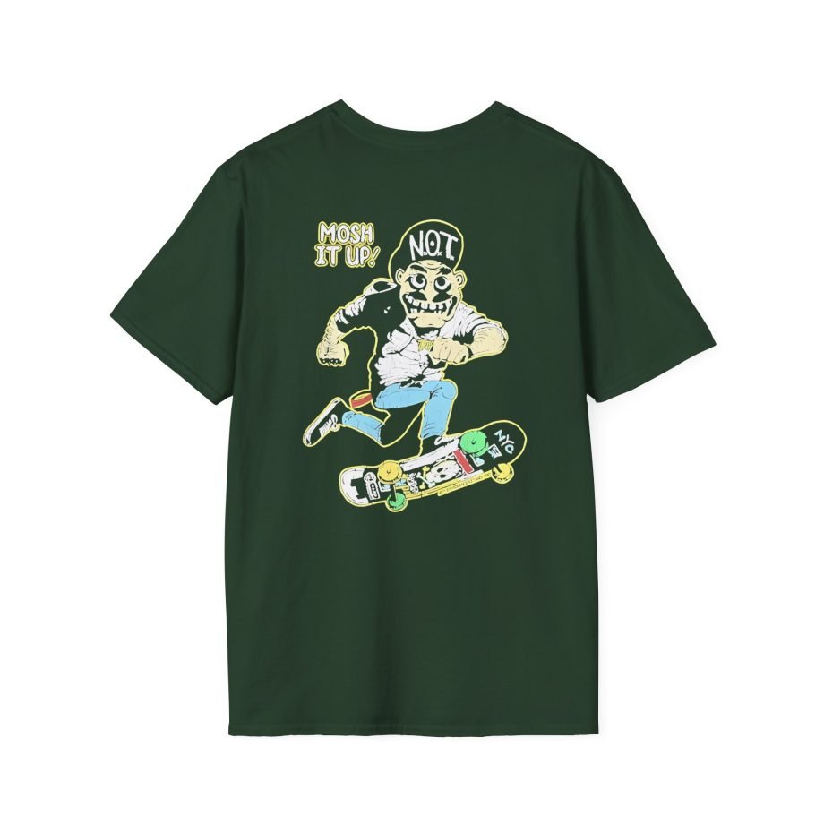 Anthrax Mosh It Up Skater Unisex Softstyle T-Shirt