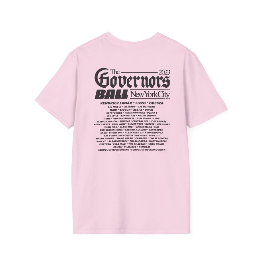 Gov Ball Liberty Skull Unisex Softstyle T-Shirt
