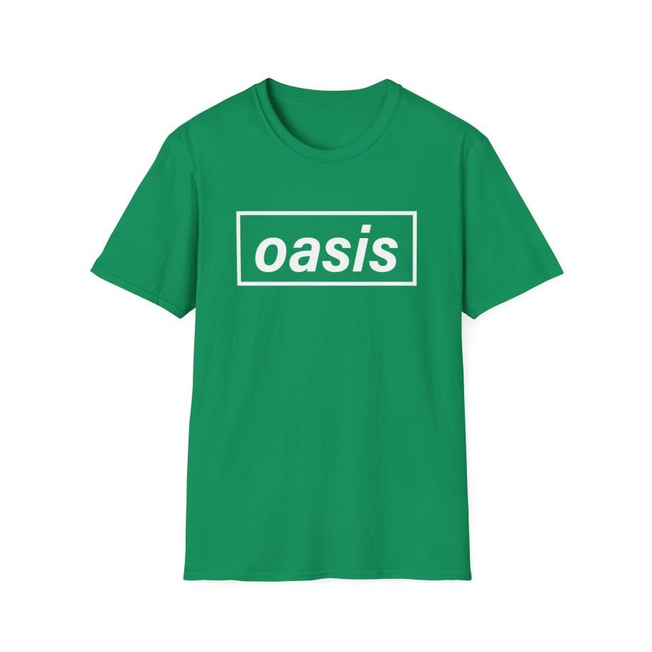 Oasis Decca Logo Unisex Softstyle T-Shirt