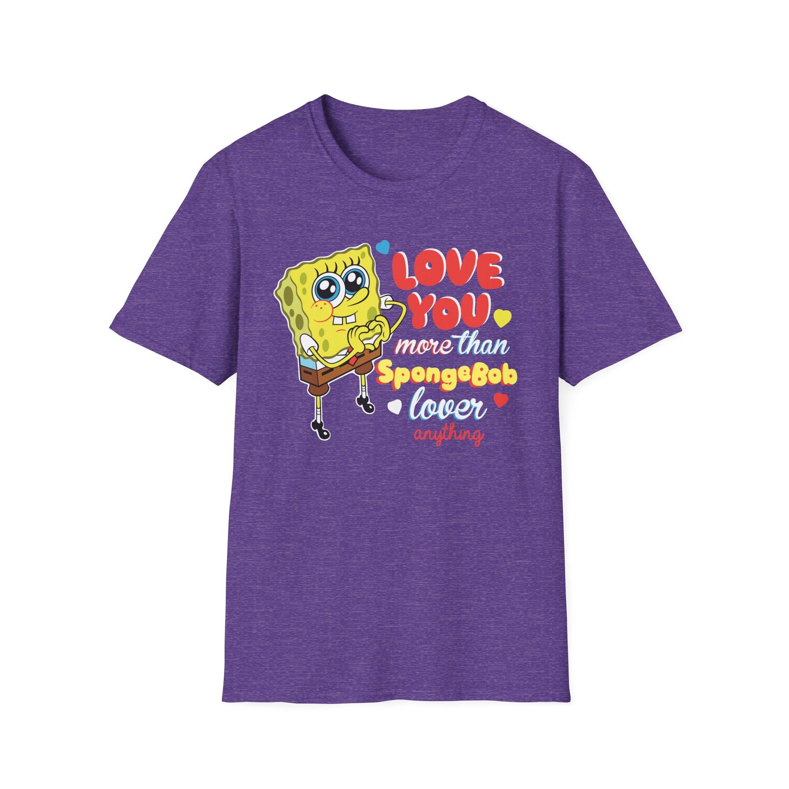 Spongebob Valentine's Day Unisex Softstyle T-Shirt