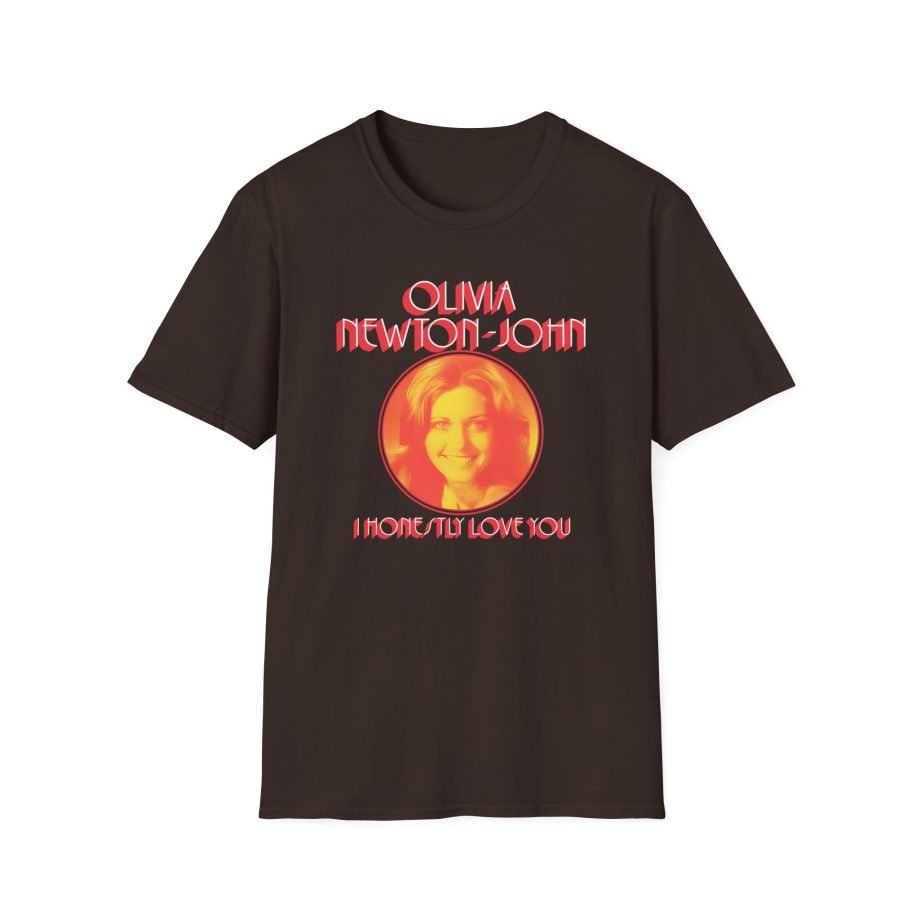 Olivia Newton John I Honestly Love You Unisex Softstyle T-Shirt