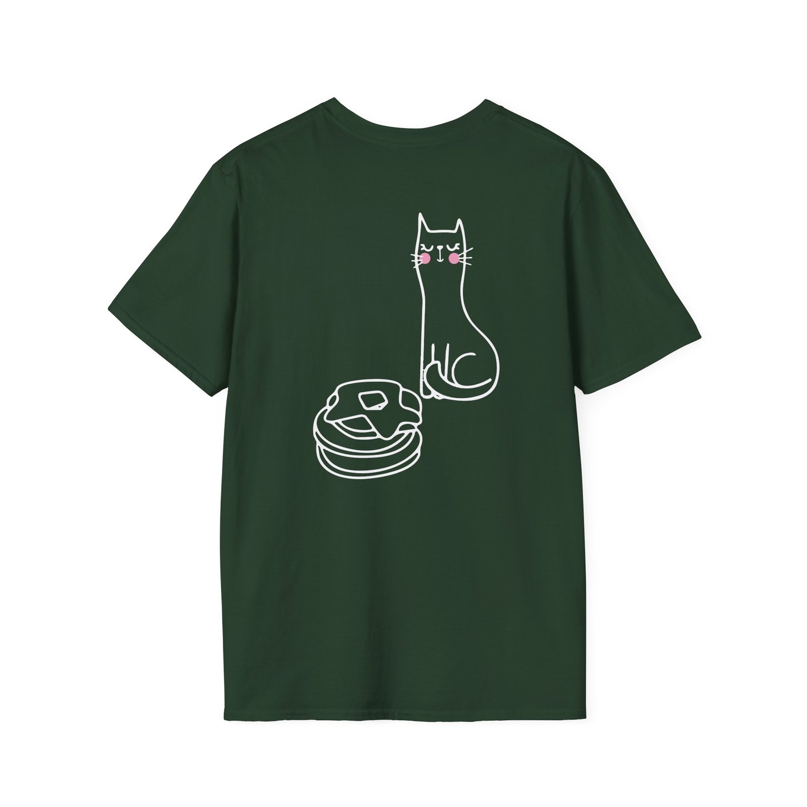 Evelyn Ha Ha Sisters Cat Cake unisex softstyle t-shirt