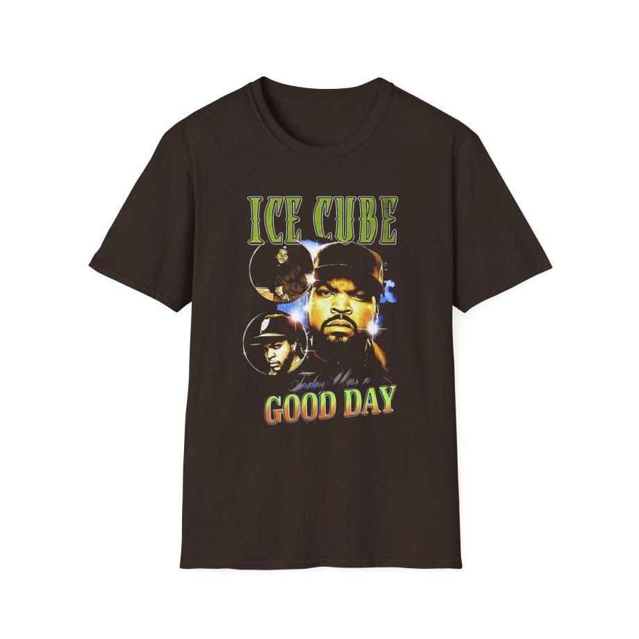 Ice Cube Good Day Photo Collage Unisex Softstyle T-Shirt