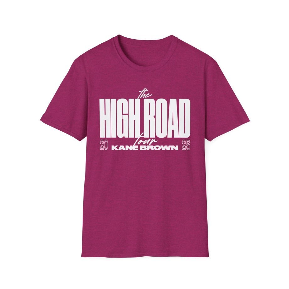 KB The High Road Text Unisex Softstyle T-Shirt