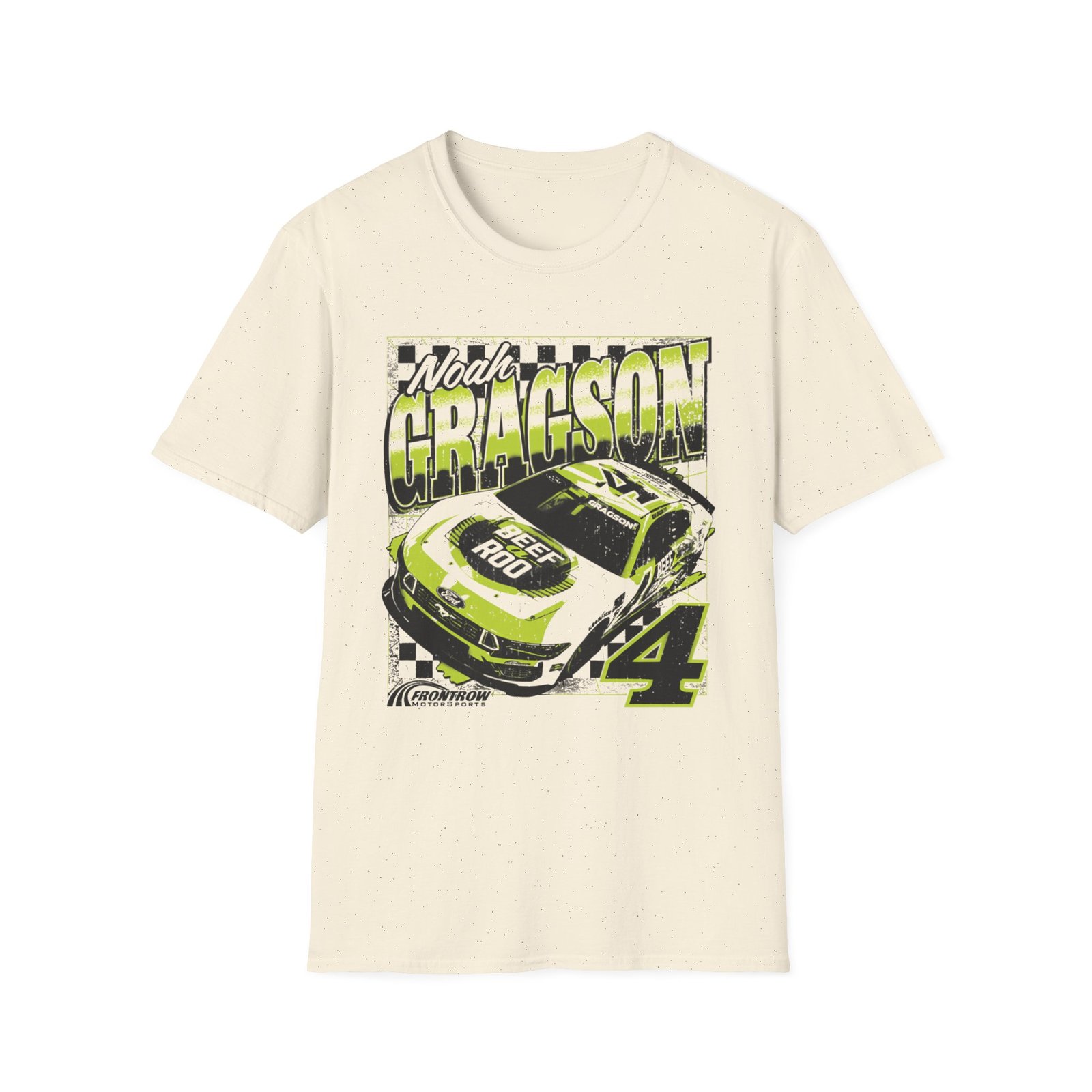 Noah Gragson Beef a Roo 2 Spot Unisex Softstyle T-Shirt