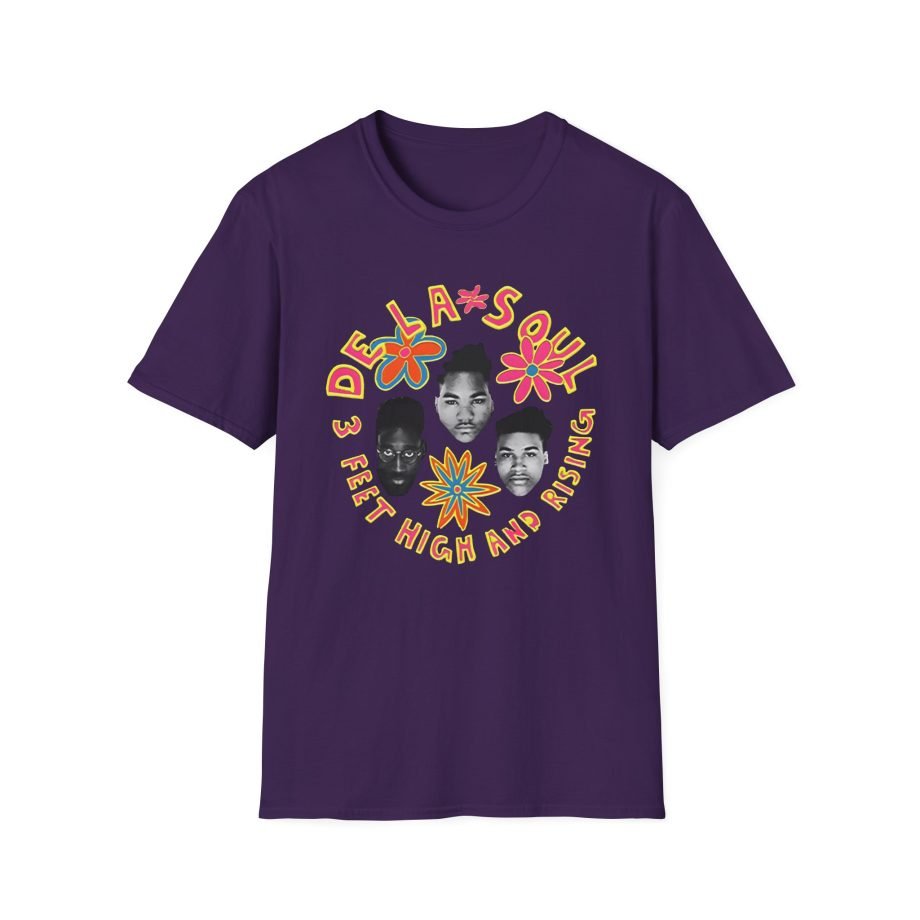 De La Soul 3 Feet High and Rising Unisex Softstyle T-Shirt