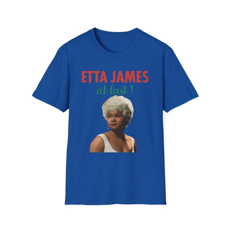 Etta James at Last Unisex Softstyle T-Shirt