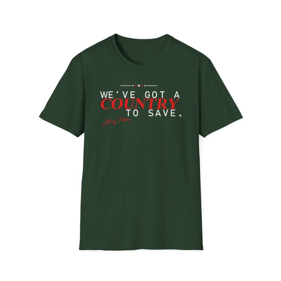 Larry Elder Our Country unisex softstyle t-shirt