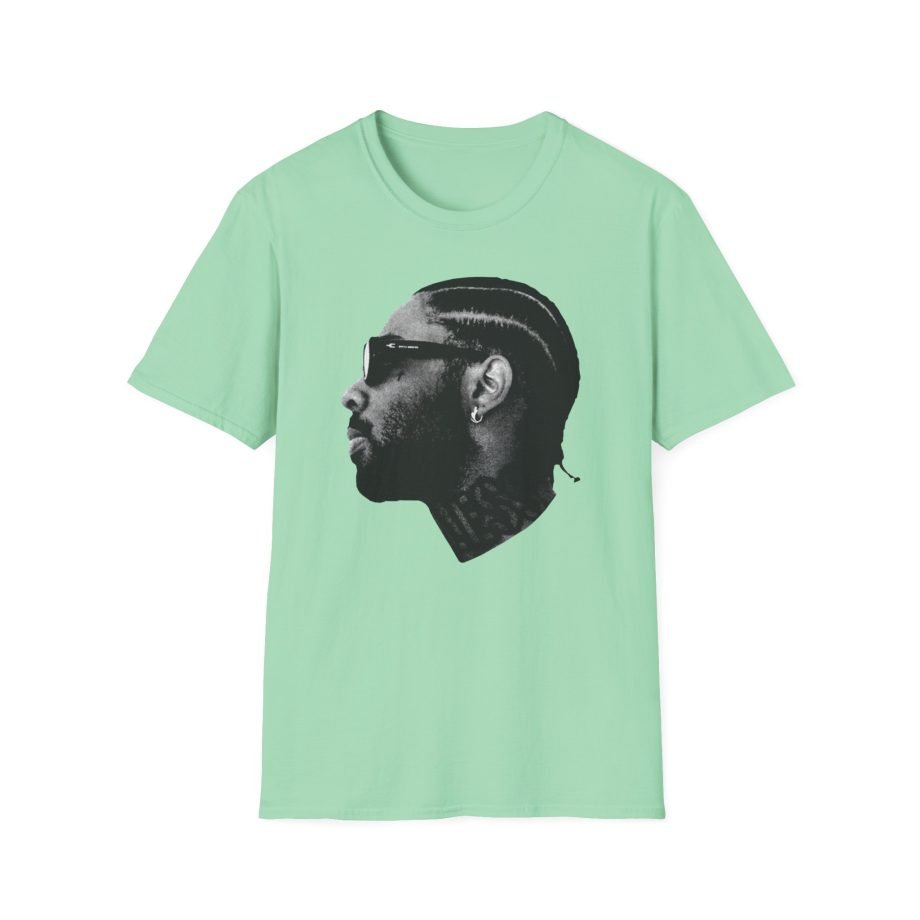 Brent Faiyaz Side Face Unisex Softstyle T-Shirt