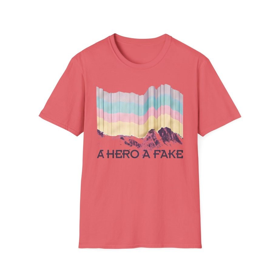 A Hero a Fake Unisex Softstyle T-Shirt