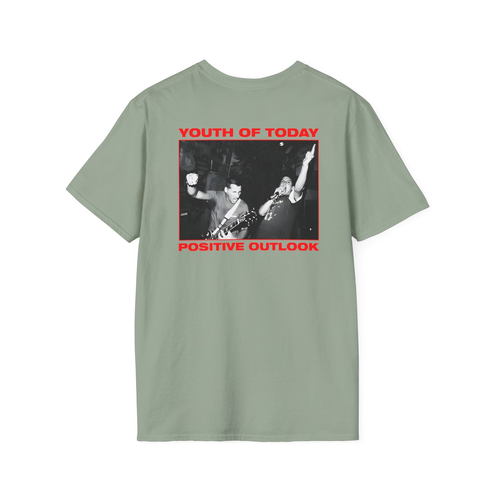 Youth of Today Positive Outlook VUnisex Softstyle T-Shirt