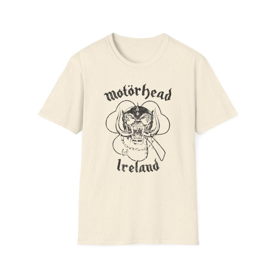 Motorhead Warpig Shamrock Unisex Softstyle T-Shirt