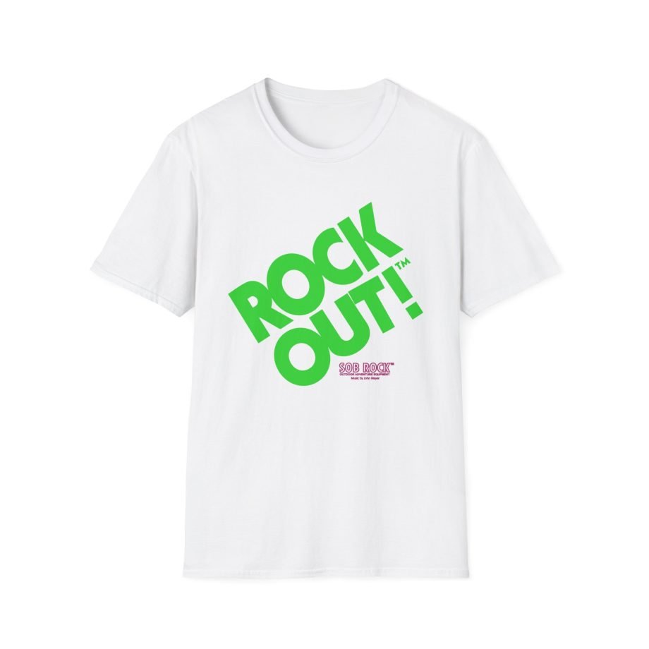 John Mayer Rock Out Unisex Softstyle T-Shirt