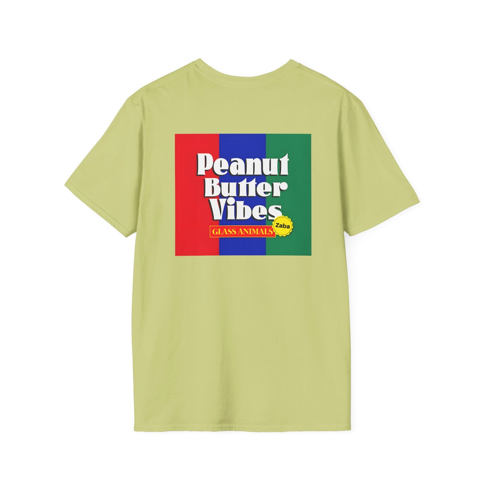 Glass Animals Zaba Peanut Butter Vibes Unisex Softstyle T-Shirt