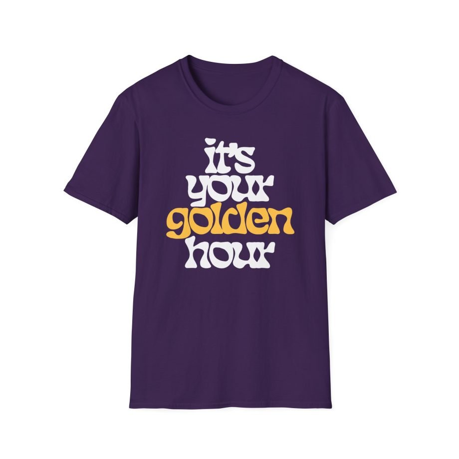 Jvke Golden Hour Shimmer Unisex Softstyle T-Shirt