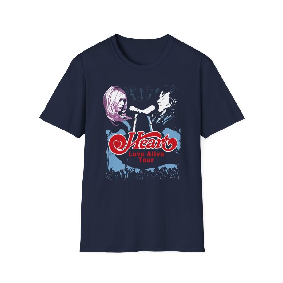 Heart Band Unisex Softstyle T-Shirt