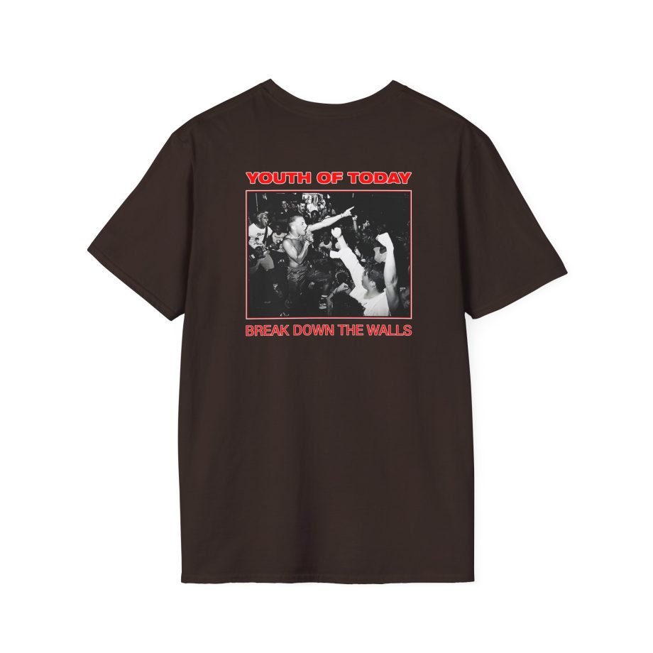 Youth of Today Break Down The Walls Unisex Softstyle T-Shirt