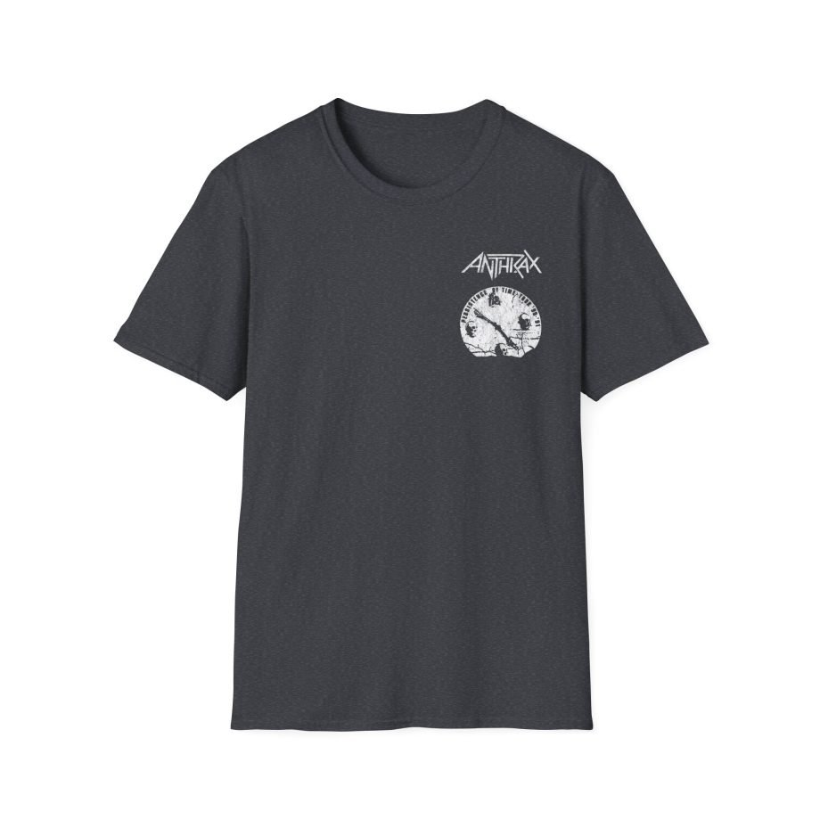 Anthrax Broken Clock Unisex Softstyle T-Shirt