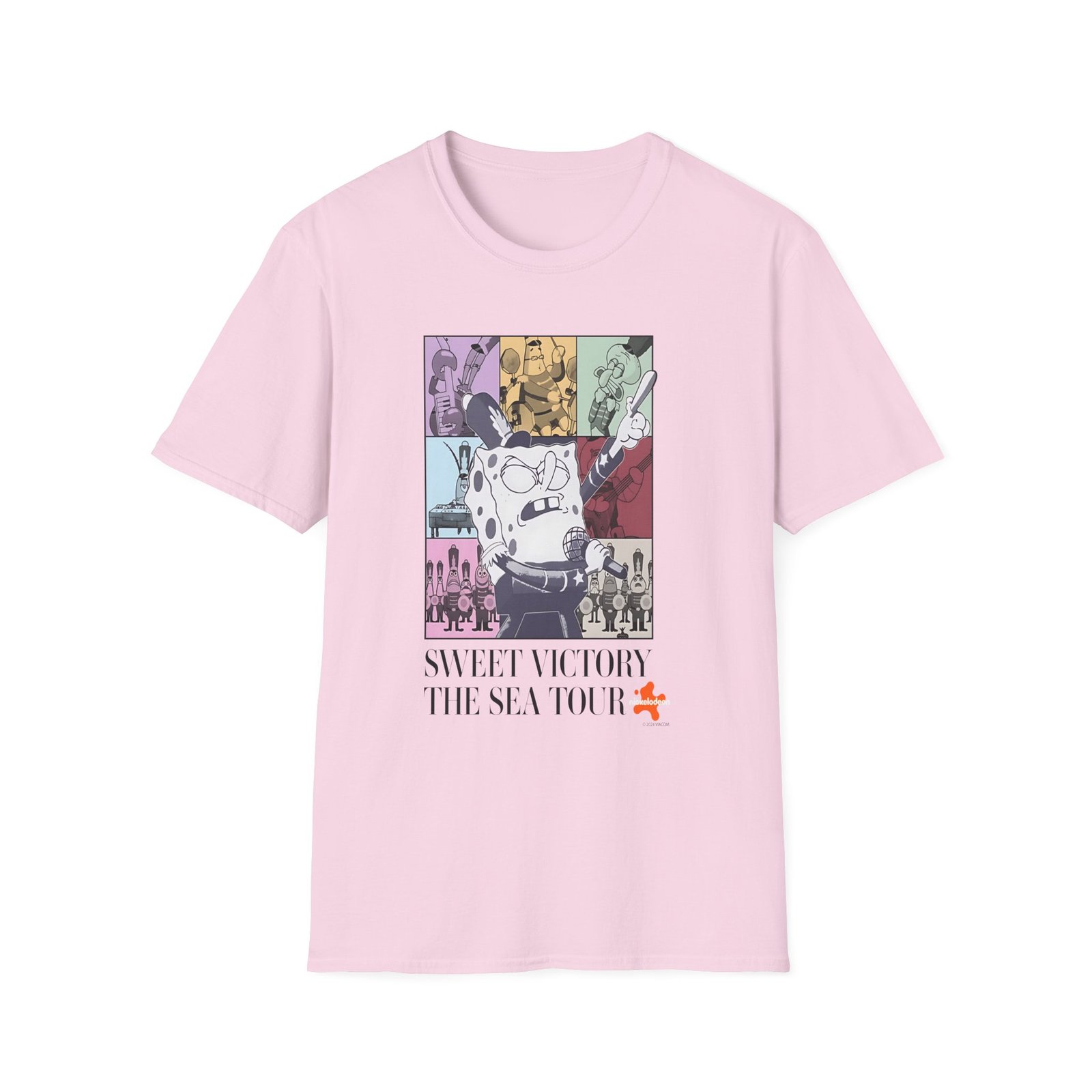Spongebob Sweet Victory The Sea Tour Unisex Softstyle T-Shirt