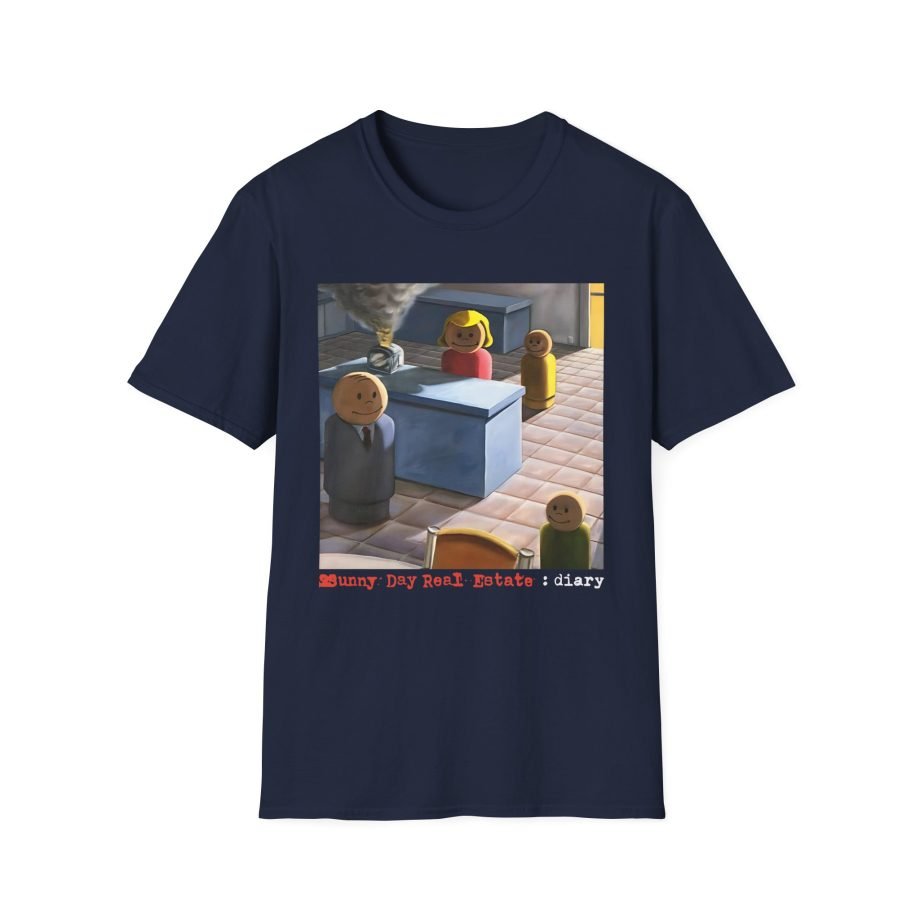 Sunny Day Real Estate Diary Lp Square Cover Unisex Softstyle T-Shirt