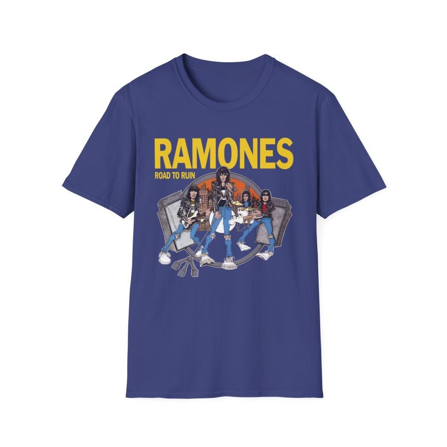 Ramones Ramones I Wanna Be Sedated Unisex Softstyle T-Shirt