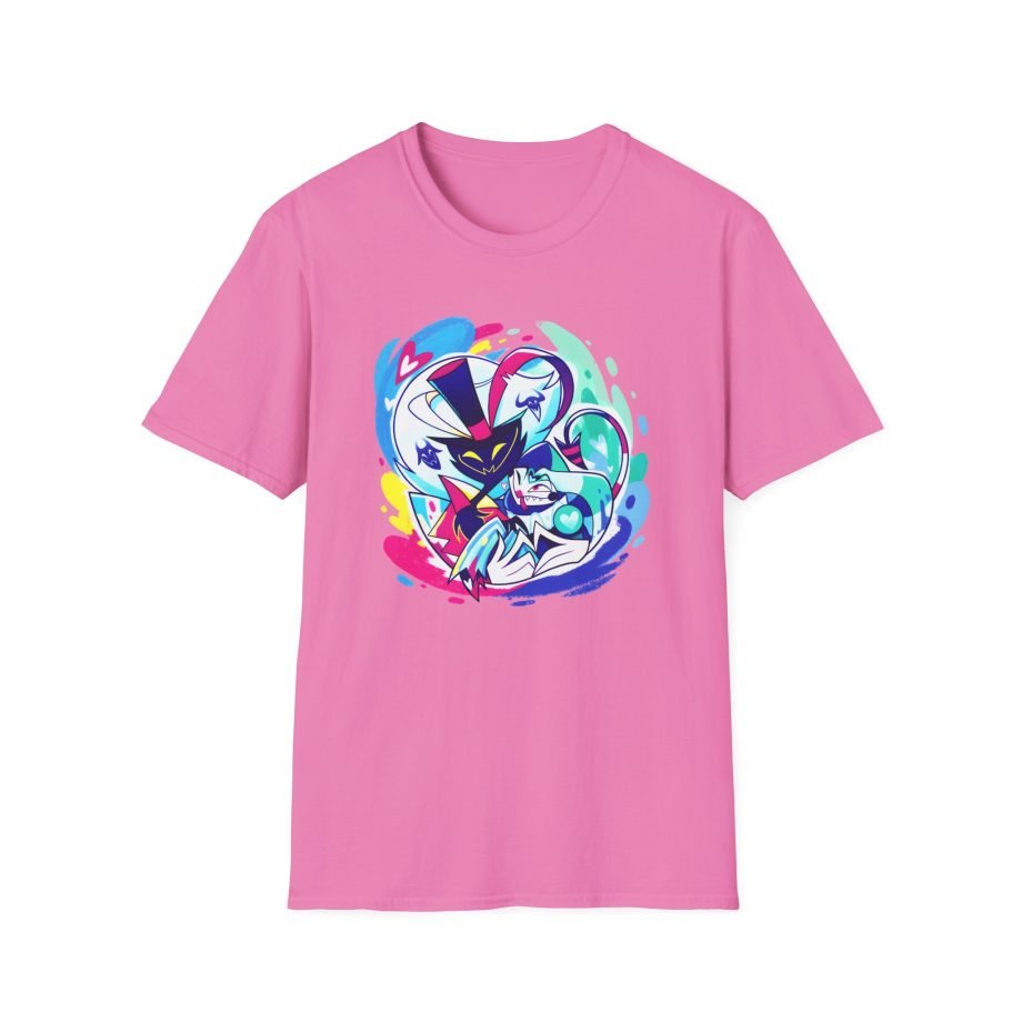 Helluva Boss Ozzie & Fizz Micro Ribbed Unisex Softstyle T-Shirt